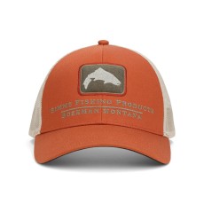 Simms Double Haul Icon Trucker Simms Orange