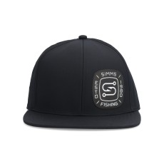 Simms Flatbill Cap Black