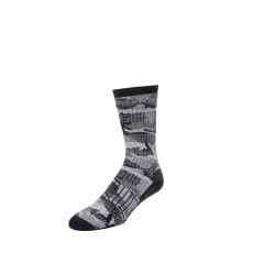 Simms Merino Midweight Hiker Sock Hex Flo Camo