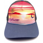 Scott Sunset with Permit Tail Hat